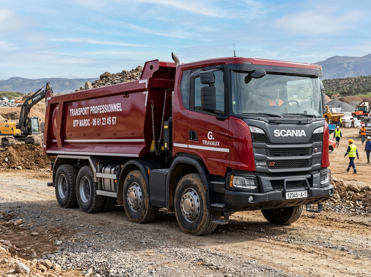 Camion Benne Heavy Duty